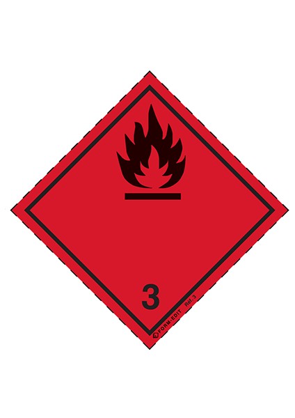 Dernière version de l'étiquette classe 3