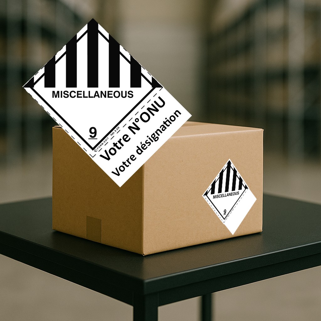 Classe 9 "MISCELLANEOUS" - Personnalisable