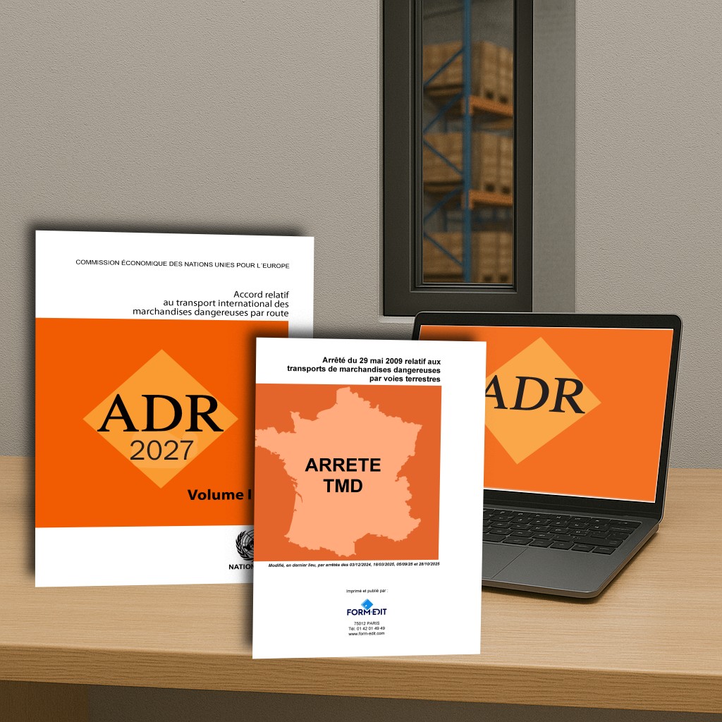 Ouvrage réglementaire ADR 2027